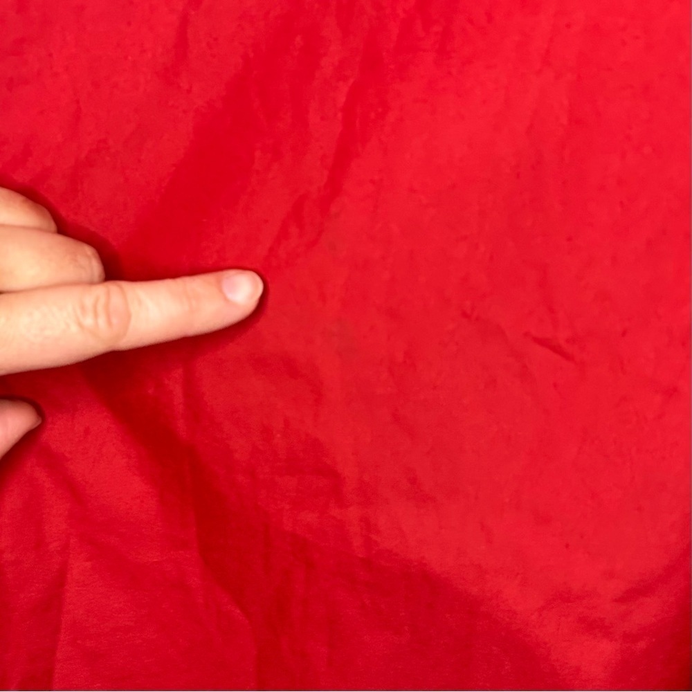 Ski Jacket XS Red Water Resistant Outfitter Trading Vail Colorado Hood Full Zip - Picture 9 of 15
